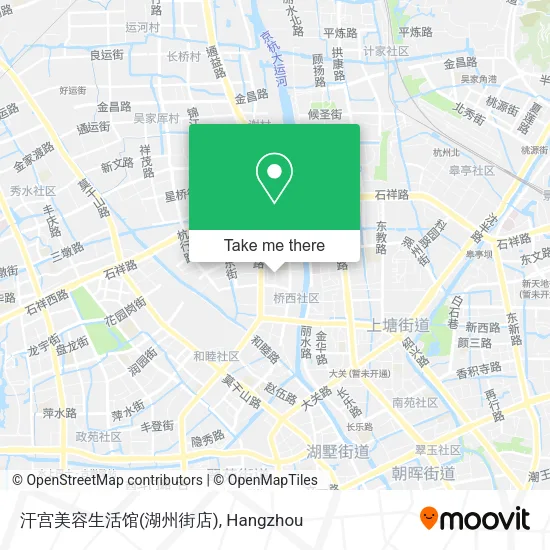 汗宫美容生活馆(湖州街店) map