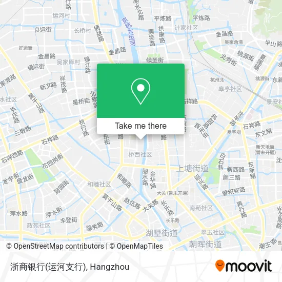 浙商银行(运河支行) map