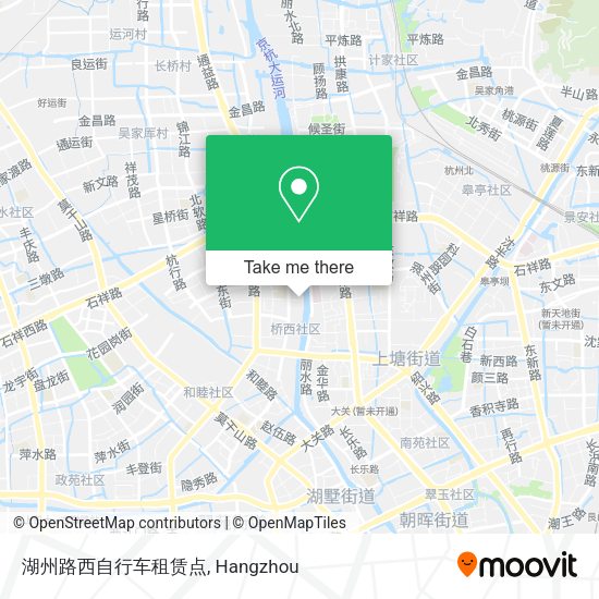 湖州路西自行车租赁点 map