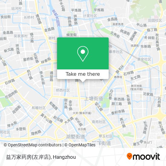 益万家药房(左岸店) map