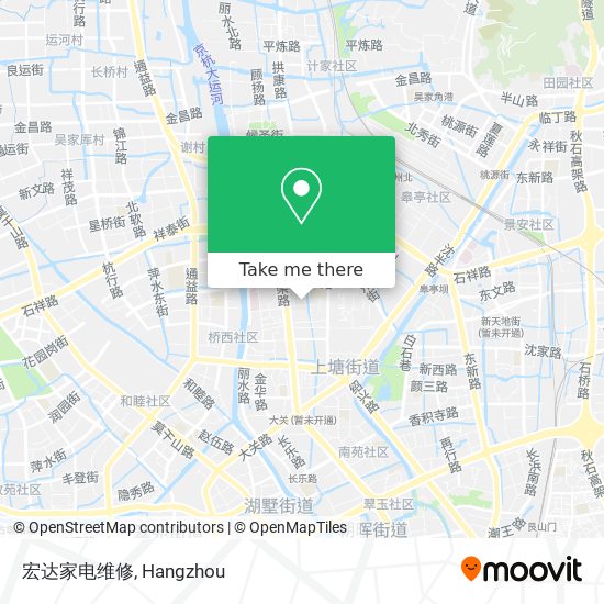 宏达家电维修 map