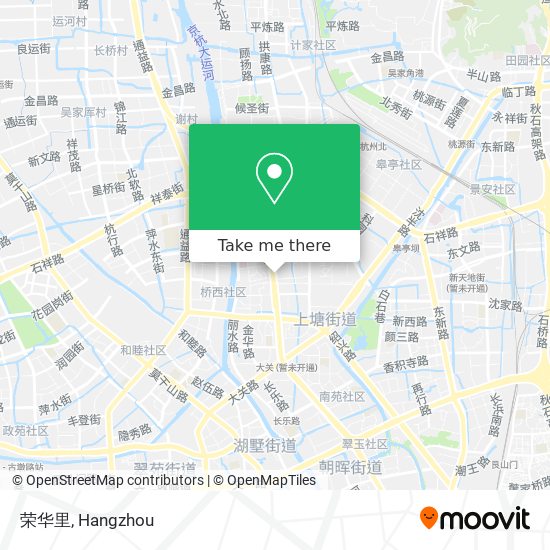 荣华里 map