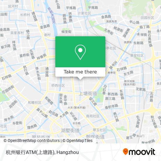 杭州银行ATM(上塘路) map