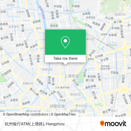 杭州银行ATM(上塘路) map