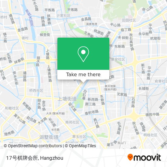 17号棋牌会所 map