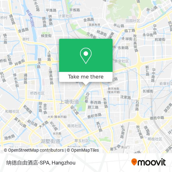 纳德自由酒店-SPA map