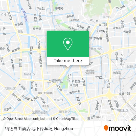 纳德自由酒店-地下停车场 map