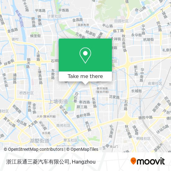 浙江辰通三菱汽车有限公司 map
