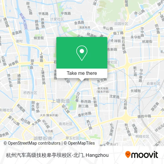 杭州汽车高级技校皋亭坝校区-北门 map