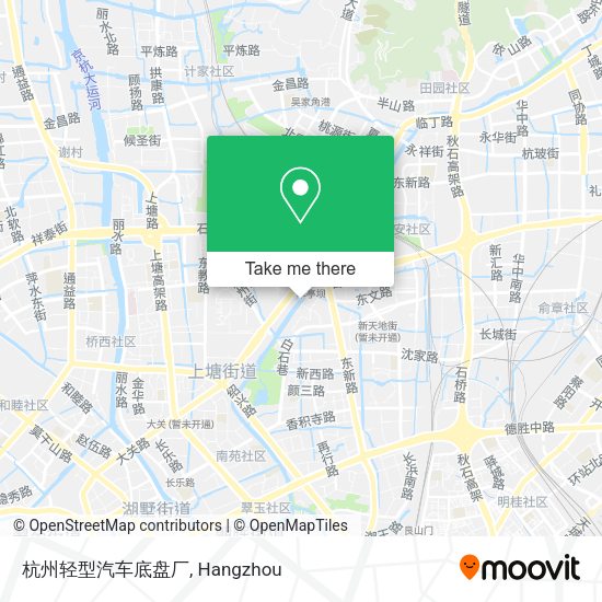 杭州轻型汽车底盘厂 map