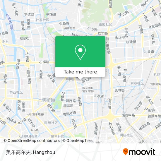 美乐高尔夫 map
