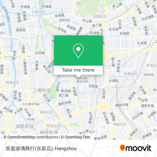 双盈玻璃商行(东新店) map