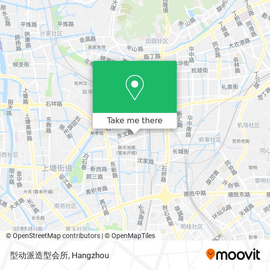 型动派造型会所 map