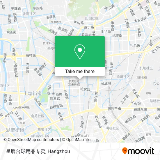 星牌台球用品专卖 map