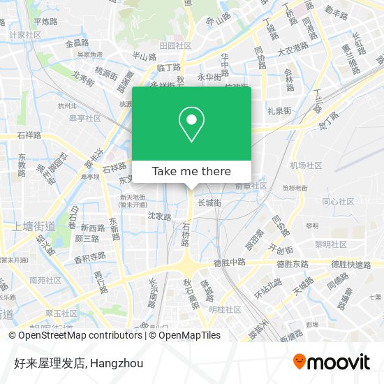 好来屋理发店 map