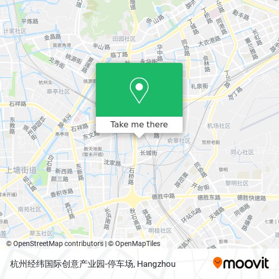 杭州经纬国际创意产业园-停车场 map