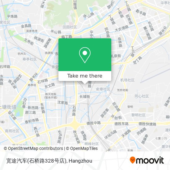 宽途汽车(石桥路328号店) map