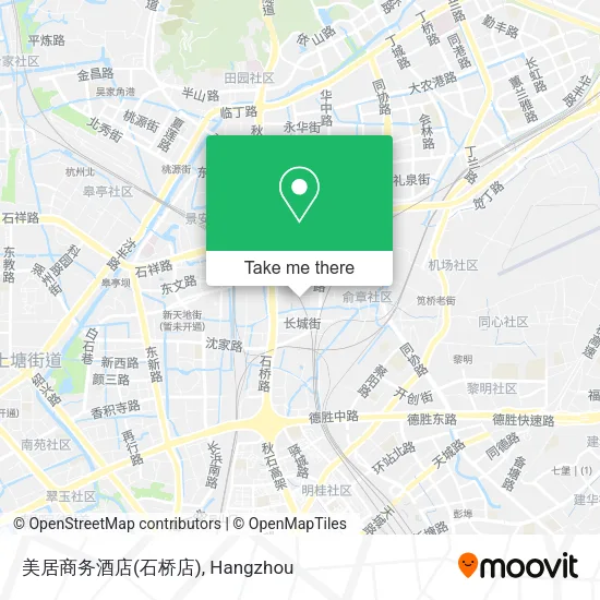 美居商务酒店(石桥店) map