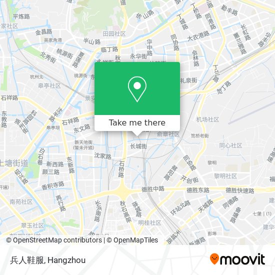 兵人鞋服 map