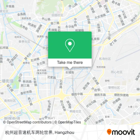 杭州超音速机车两轮世界 map