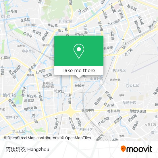 阿姨奶茶 map