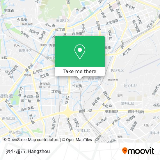 兴业超市 map