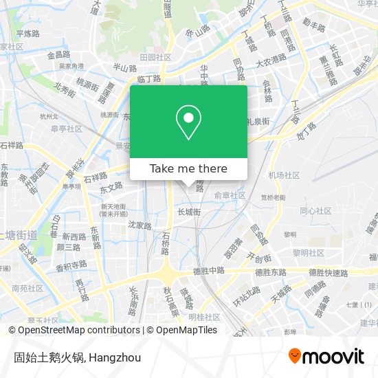 固始土鹅火锅 map