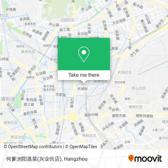 何爹浏阳蒸菜(兴业街店) map