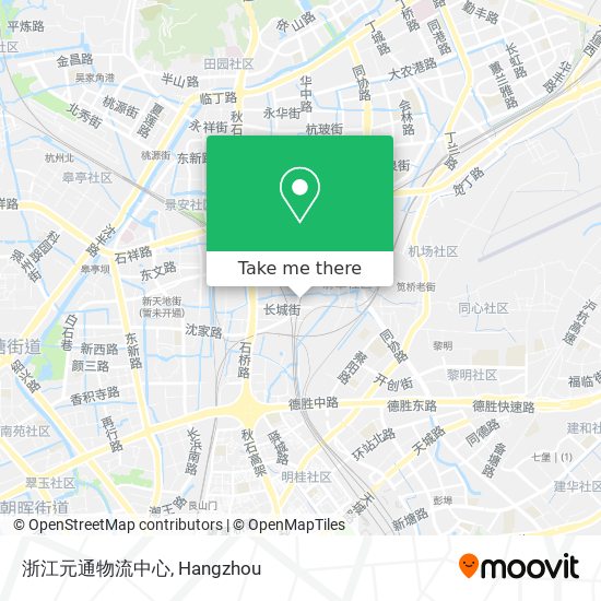 浙江元通物流中心 map