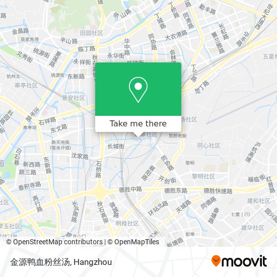 金源鸭血粉丝汤 map