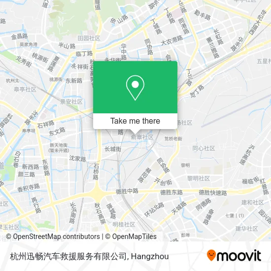 杭州迅畅汽车救援服务有限公司 map