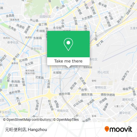 元旺便利店 map