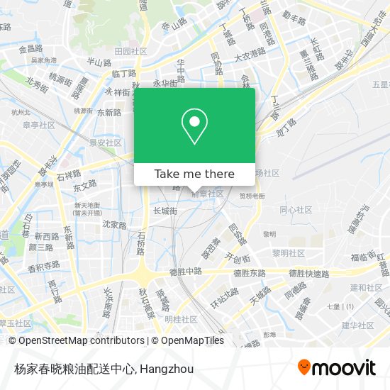 杨家春晓粮油配送中心 map