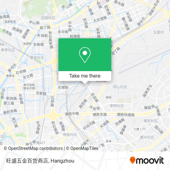 旺盛五金百货商店 map