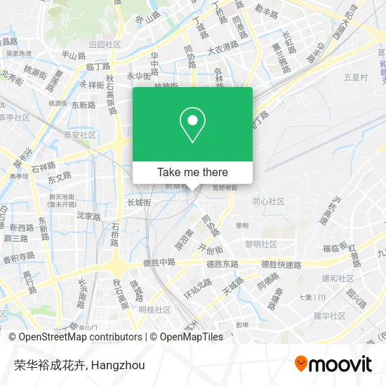 荣华裕成花卉 map