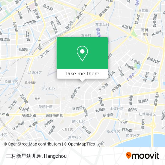 三村新星幼儿园 map