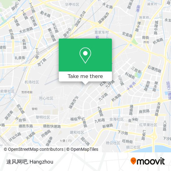 速风网吧 map