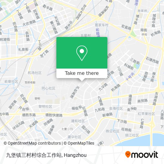 九堡镇三村村综合工作站 map