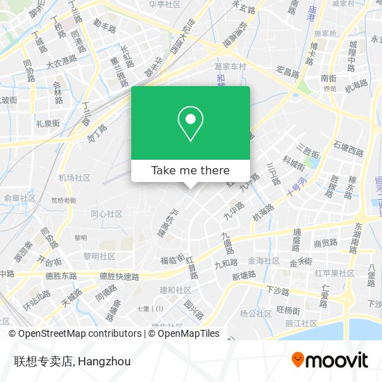 联想专卖店 map