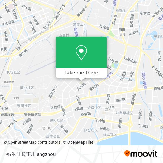 福乐佳超市 map