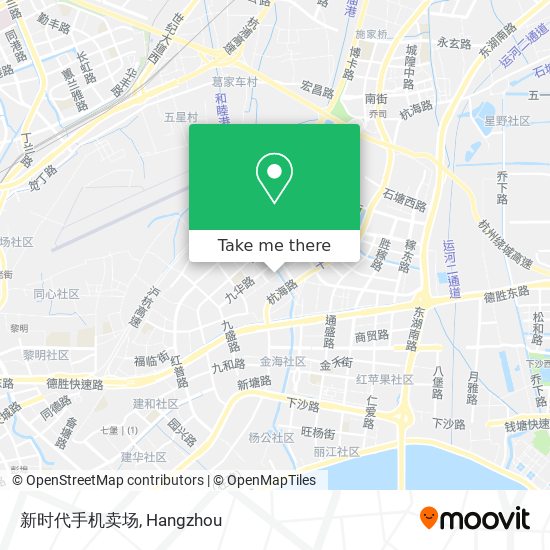 新时代手机卖场 map