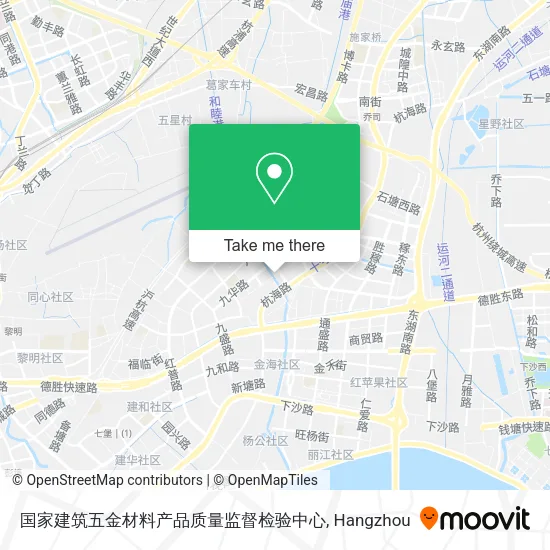 国家建筑五金材料产品质量监督检验中心 map