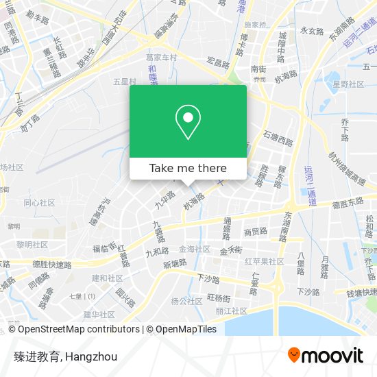 臻进教育 map
