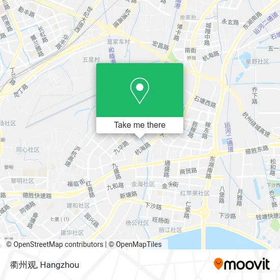 衢州观 map