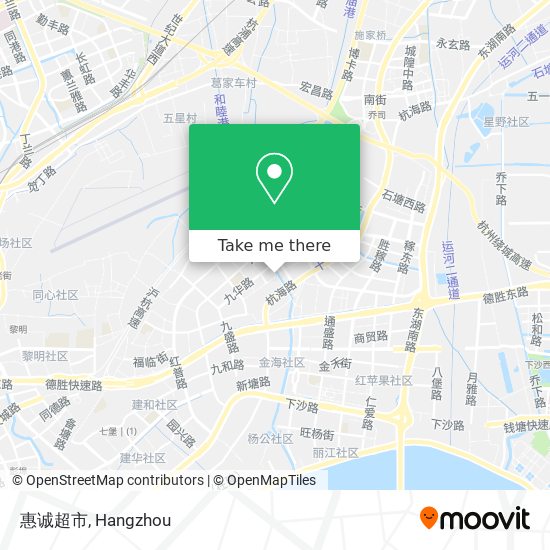 惠诚超市 map