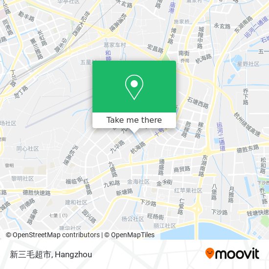 新三毛超市 map