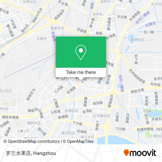 罗兰水果店 map