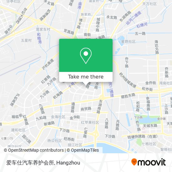爱车仕汽车养护会所 map