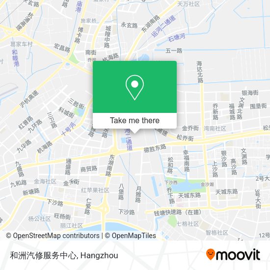 和洲汽修服务中心 map
