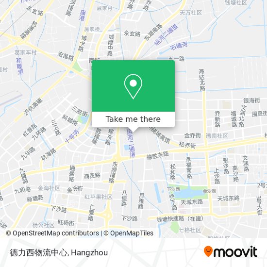 德力西物流中心 map